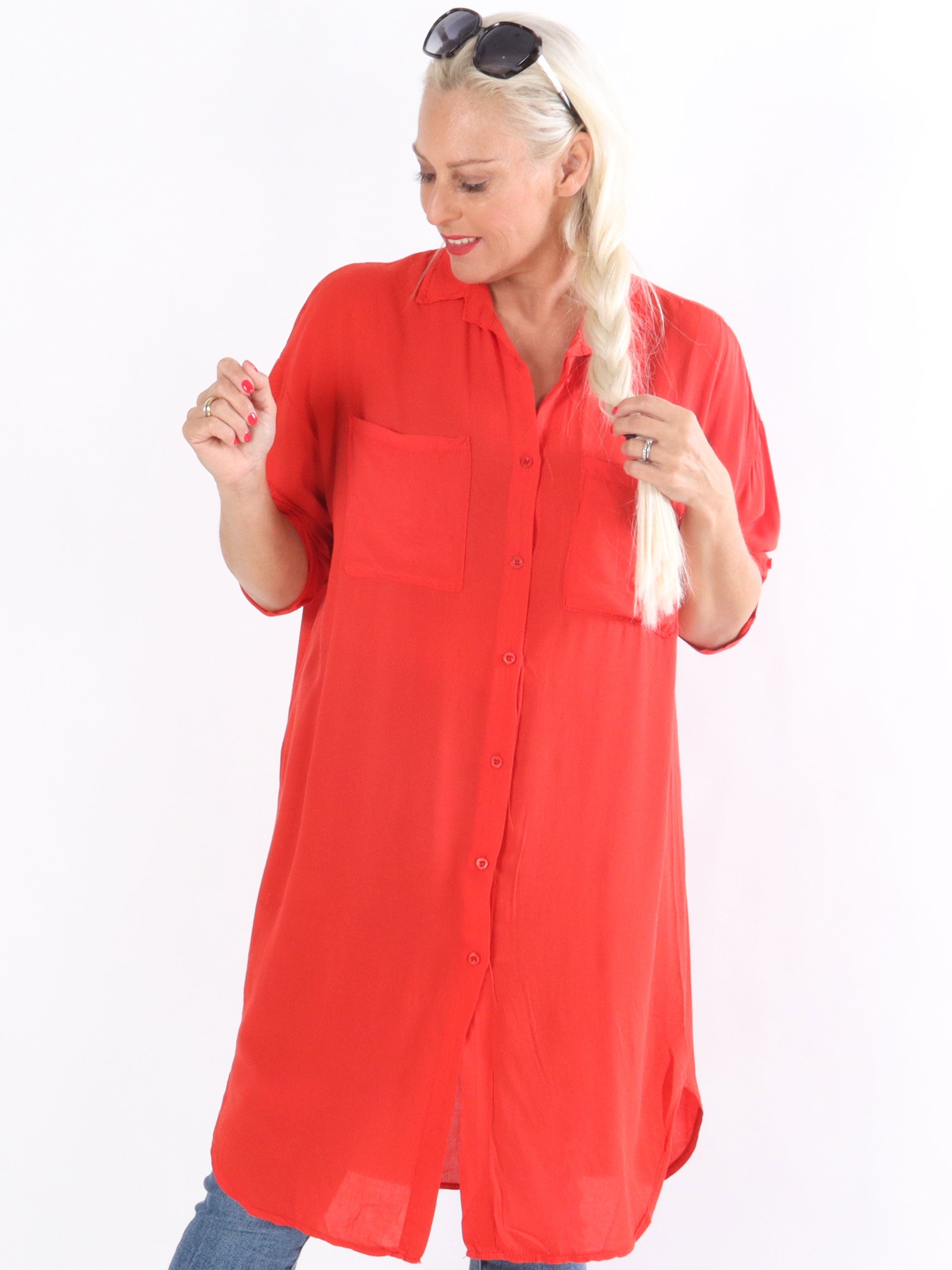 Franci - Enkel lång skjorta